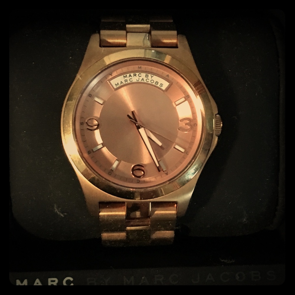Rose Gold Marc by Marc Jacobs watch